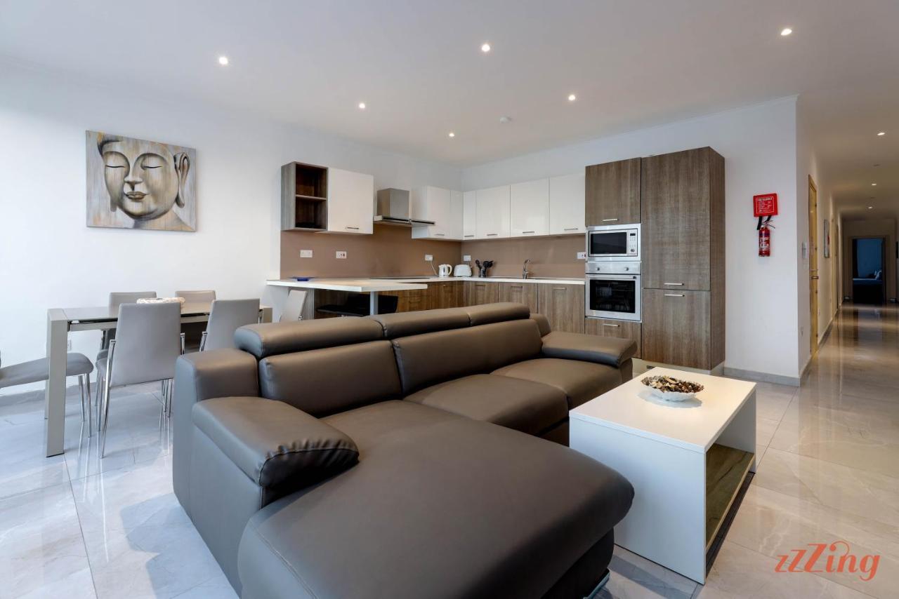 Pretty Beachfront Penthouse In Mellieħa Dış mekan fotoğraf