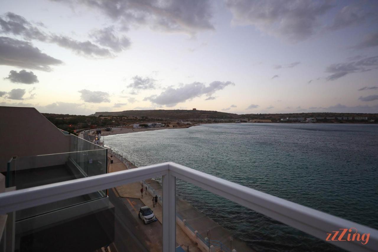 Pretty Beachfront Penthouse In Mellieħa Dış mekan fotoğraf