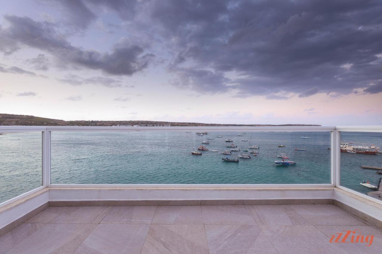 Pretty Beachfront Penthouse In Mellieħa Dış mekan fotoğraf
